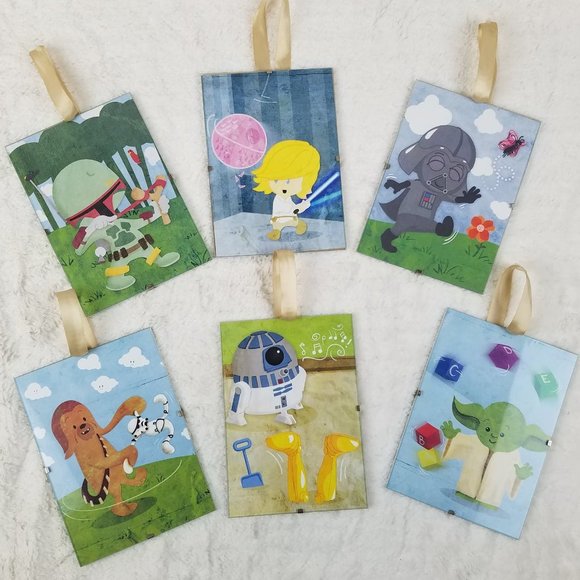 star wars nursery wall art